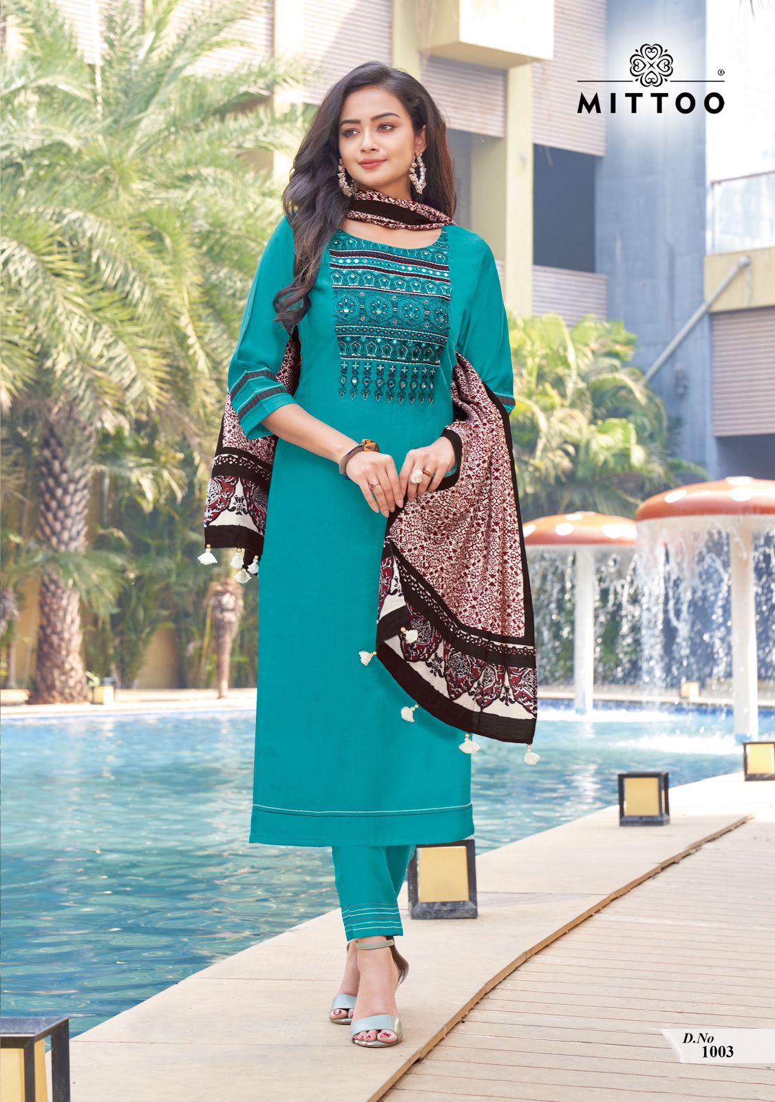 Mahima By Mittoo Readymade Designer Salwar Suits Catalog
